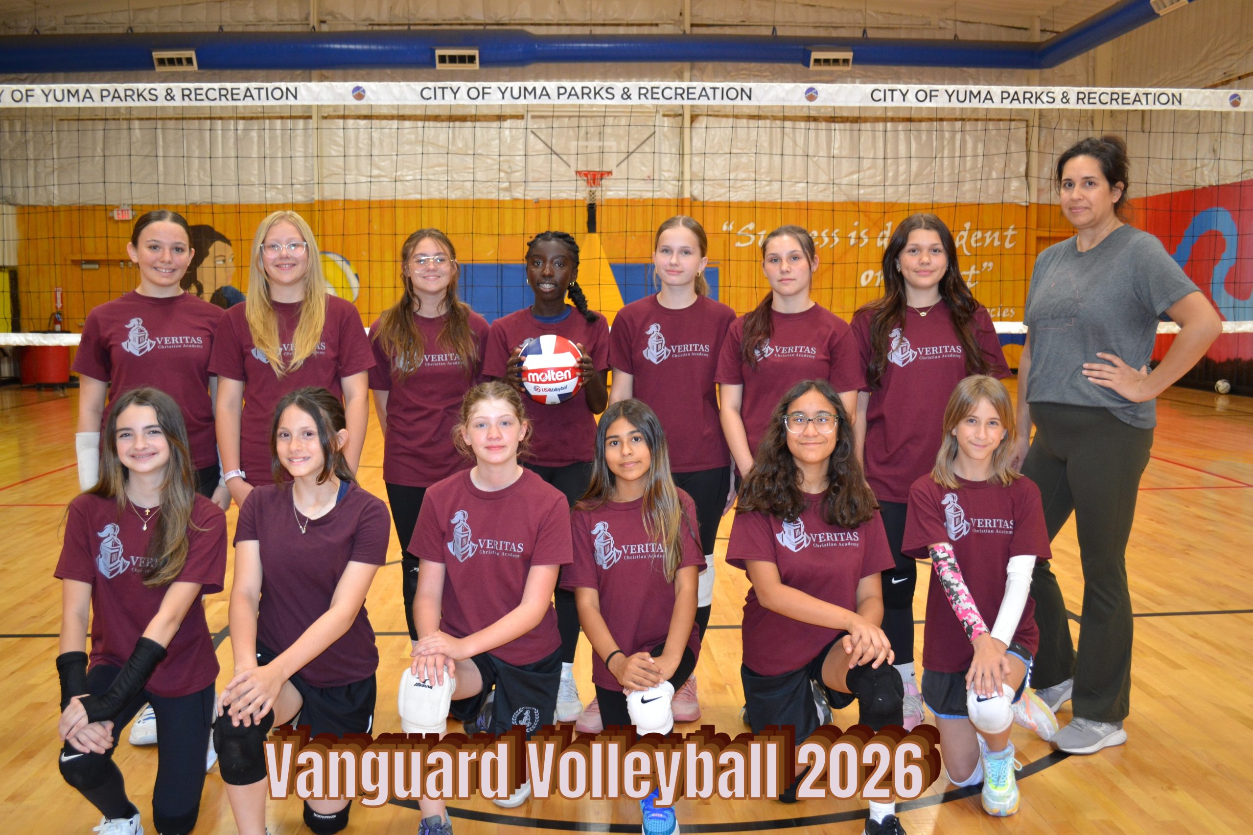 Vanguard Volleyball A team Photo